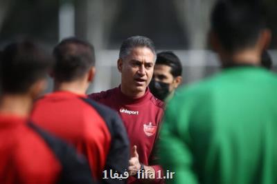 اظهارات مربی پرسپولیس در شب قهرمانی استقلال