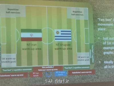 پخش زنده دیدار تیم ملی با اروگوئه و مشخص شدن رنگ پیراهن ایران