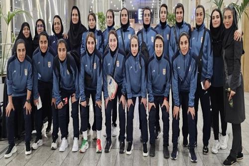 کاروان تیم ملی فوتسال بانوان به تایلند سفر کرد