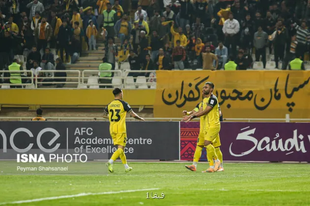 آمار کنفدراسیون فوتبال آسیا از دیدار سپاهان مقابل الحسین اردن
