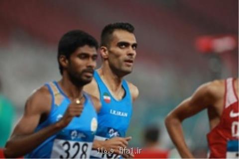 سومین مدال دوومیدانی ایران، نقره ۱۵۰۰ متر برای امیر مرادی