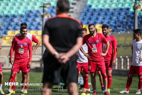 رنگ پیراهن پرسپولیس تغییر نمود