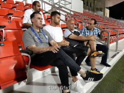 حضور مدافع تیم ملی فوتبال ایران در تمرین ذوب آهن