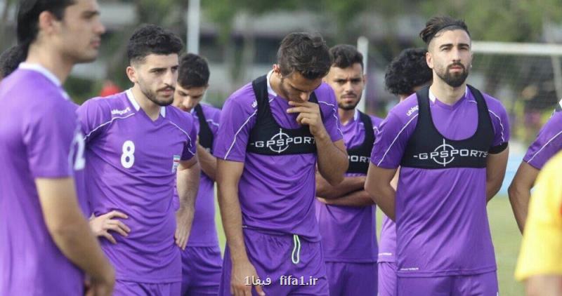 اعلام تركیب تیم فوتبال امید ایران برای دیدار مقابل كره جنوبی
